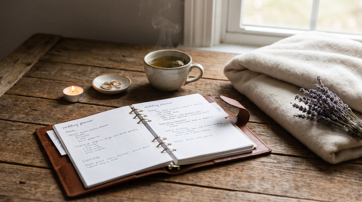 5 Rituale gegen Planungsstress bis zum Ja-Wort